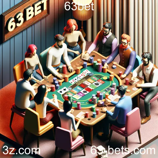 Imagem promocional da 63bet mostrando a plataforma e suas vantagens